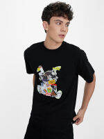 มอสซิโม®  M2140-0017 เสื้อยืด Oversized Tee Rabbit - Black