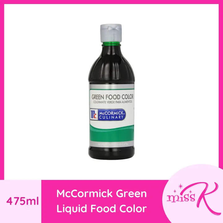 McCormick Green Liquid Food Color Food Coloring 475ml Lazada PH