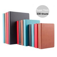 Super thick sketchbook Notebook 330 sheets blank pages Use as diary  traveling journal  sketchbook A4 A5 A6 Leather soft cover Note Books Pads