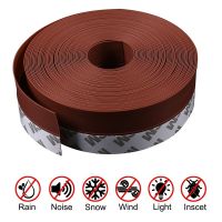 Under Door Draft Guard Stopper Soundproof Seal Strip 5M Tapes Reduce Noise Dust Weather strip Door Bottom Sealing Durable Tapes