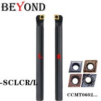 BEYOND SCLCR เครื่องกลึงเครื่องกลึงภายในเครื่องมือ S06K S07K S08K S10K S12M S16Q SCLCR06 บาร์คาร์ไบด์คว้านแทรก CNC