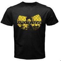 Hot sale WU-TANG CLAN band graphic Mens 100% Cotton Round Neck Short Sleeve T-Shirt  Adult clothes