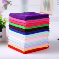 2Pcs Microfiber Kitchen Dish Cleaning Car Towel / Absorbent Cloth Non-stick Oil Washing Rag Household Tableware Cleaning Wiping Tools