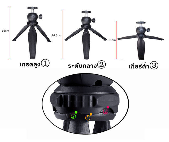 h-amp-a-ขายดี-ขาตั้งมือถือ-3ขา-แบบ2in1-ขาตั้งไลฟ์สด-ขาตั้งถ่ายรูป-ขาตั้งกล้อง-ตั้งมือถือได้-ปรับได้-พับเก็บได้-สดวกพกพาแข็งแรงทนทาน