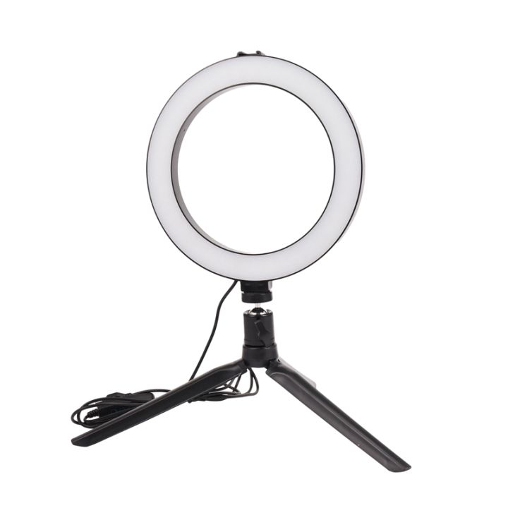 dimmable-led-lighting-photographic-studio-selfie-ring-light-3200k-5500k-with-camera-photo-with-usb-cable-and-mini-tripod