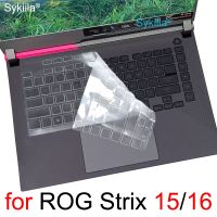 แผ่นครอบแป้นพิมพ์สำหรับ ROG Strix แผลเป็น15 16 G634 G16 G15 G614 G513 G512 G533 G532 G531ฮีโร่ซิลิโคนปกป้องผิวอุปกรณ์เสริม