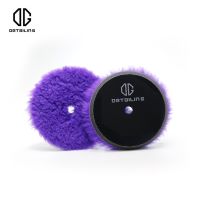 DETAILING 3/5/6 Inch Purple Woolen Polishing Pad Car Paint Polishing Buffing Wool Pad For Waxing Buffer Polisher Use