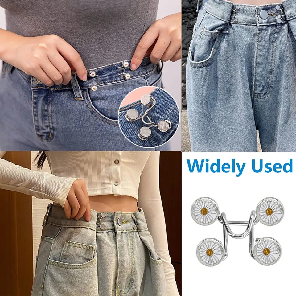 Belt Buckle Extender Pants, Extender Waistband Jeans Pant