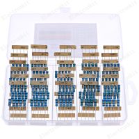 ☽✕❐ 150pcs/Box 30values 0.1-750 ohm / 1K - 820K 1 1W Metal Film Resistor Assorted Kit Set