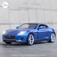 1:32จากัวร์ F-TYPE รถเก๋งอัลลอยรถรุ่น D Iecasts โลหะของเล่นยานพาหนะจำลองสูงเสียงและแสงคอลเลกชันเด็กเด็กของขวัญ