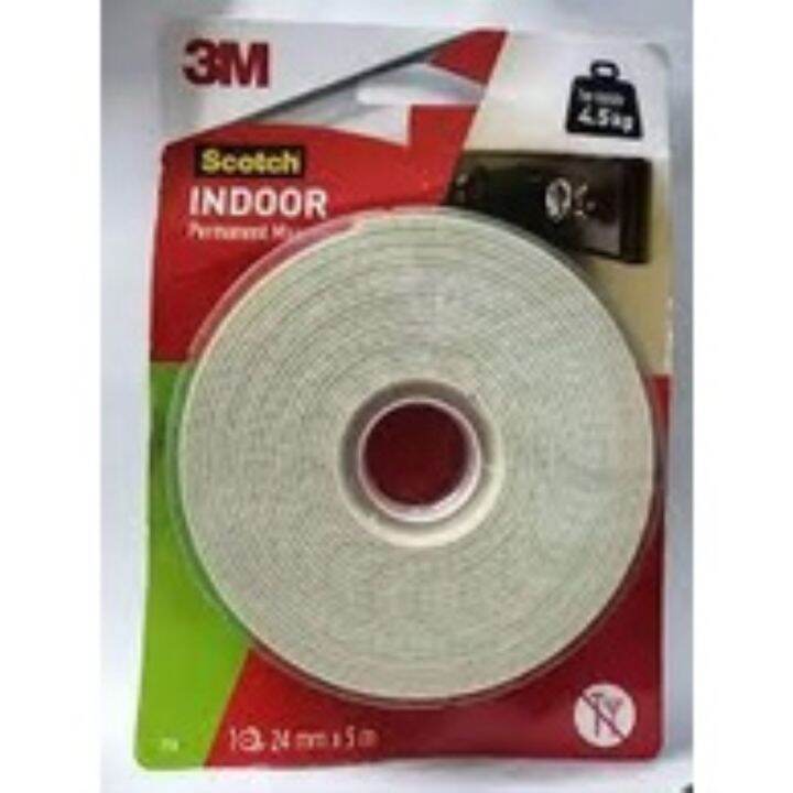 3M Scotch INDOOR Permanent Mounting Tape 5m Lazada PH