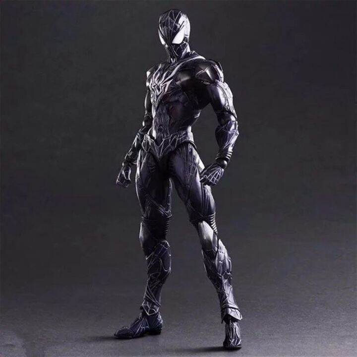 figma-ฟิกม่า-figure-action-spider-man-สไปเดอร์แมน-ไอ้แมงมุม-black-suit-ver-แอ็คชั่น-ฟิกเกอร์-anime-อนิเมะ-การ์ตูน-มังงะ-ของขวัญ-gift-จากการ์ตูนดังญี่ปุ่น-สามารถขยับได้-doll-ตุ๊กตา-manga-model-โมเดล