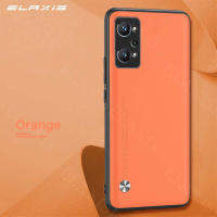 ELAXIS เคสหนังสำหรับ Realme GT Neo 2,เคสมือถือหนังเรียบเคสนิ่ม TPU ป้องกันการตกกระแทกแฟชั่นแบบเรียบง่ายสำหรับใส่โทรศัพท์ Realme GT Neo 2