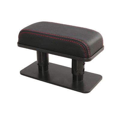 Universal Car Armrest Pad Elbow Support Adjustable Armrest Leather Anti-Fatigue Armrest Arm Protective Pillow Pad