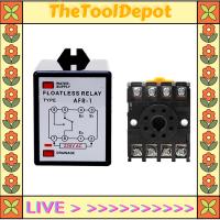 TheToolDepot รีเลย์ AC 220V แบบไม่มีที่ลอยตัวรีเลย์ควบคุมระดับของเหลวสวิตช์เซ็นเซอร์สำหรับอุตสาหกรรมบ้าน50/60Hz