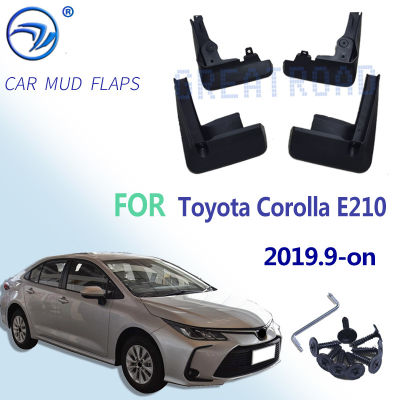 ชุดสำหรับ Toyota Corolla E210 Touring Sports Estate 2019 2020 2021ด้านหน้าด้านหลังรถ Mud Flaps Splash Guards Mudguards อุปกรณ์เสริม