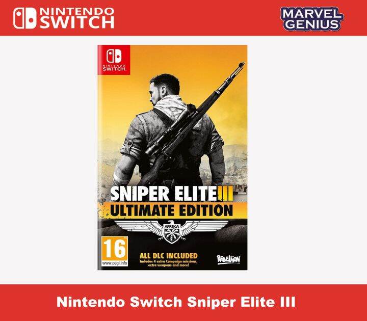 Nintendo switch sniper elite 3 2024 ultimate edition