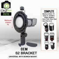 OEM - S2 Bracket Speedlite - Bowen Mount ไม่ต้องใช้เทปกาว, ไม่มีแรงกดบน hotshoe