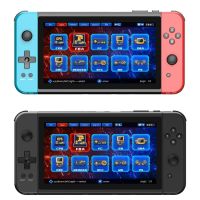 【YP】 2023 New POWKIDDY X70 Original 7 Inch Handheld Console Simulators Built-in 3500 Games Rocker Game