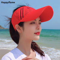 【 Cw】outdoor Sport Sun Hat Caps Women Empty Top Hat Golf Tennis Hat Breathable Visor Baseball Cap Hiking Hat Cap For Women Men Summer