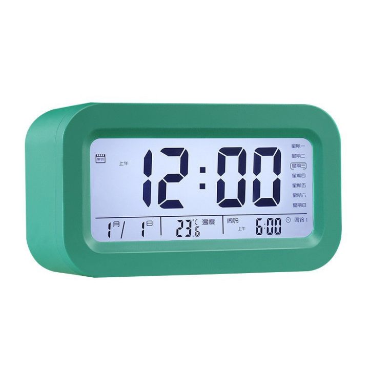 นาฬิกาปลุกนาฬิกาสมาร์ทเงียบ-backlight-นาฬิกาอิเล็กทรอนิกส์ของขวัญนาฬิกาดิจิตอลเด็กสอดแนมนาฬิกาปลุกขนาดเล็ก-ei01