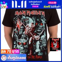 เสื้อวง IRON MAIDEN เสื้อใส่สบาย Rock ไอเอิร์นเมเดน ไซส์ยุโรป RCM731