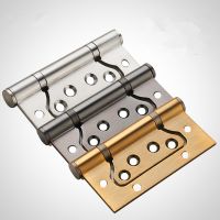 100x75 mm Stainless Steel Flush Metal Door Hinge Door Hardware Glass Door Hinge