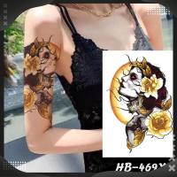 แฟชั่นใหม่ ถูกมาก!!!!!! Temporary tattoo sticker สติีกเกอร์แทททู วินเทจ รอยสักชั่วคราว รอยักปลอม รอยสักเท่ๆ รอยสักแขน รอยสักสวยๆ ขนาด 15 x 21 เซนติเมต