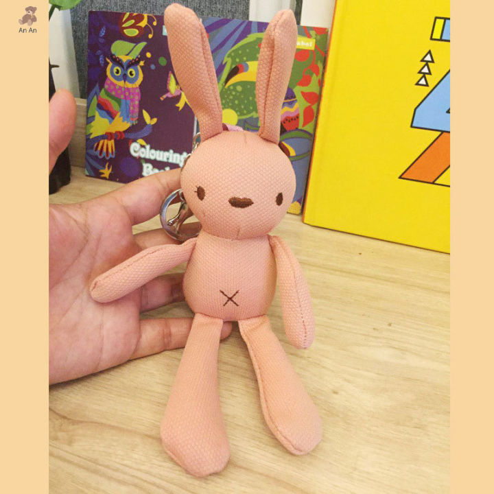 ana-ของเล่นตุ๊กตากระต่ายน่ารัก23ซม-กระต่ายยัดนุ่นกระเป๋าสัตว์ตุ๊กตาเสน่ห์ของเล่นเด็กเด็กมากับของขวัญของเล่นสำหรับเด็ก
