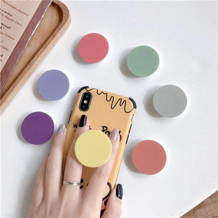 griptok-กริ๊บต๊อก-แหวนโทรศัพท์-popsocket-แหวนสี-มีขอบ-ไม่มีขอบ-วงกลม-หัวใจ