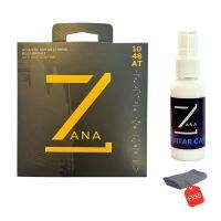 ZANA สายกีตาร์เคลือบกันสนิม+Guitar Care แถมผ้าเช็ด สายครบชุด 6 เส้น 80/20 Bronze