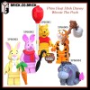 Winnie the pooh đồ chơi lắp ráp non lego nhân vật phim hoạt hình disney - ảnh sản phẩm 1