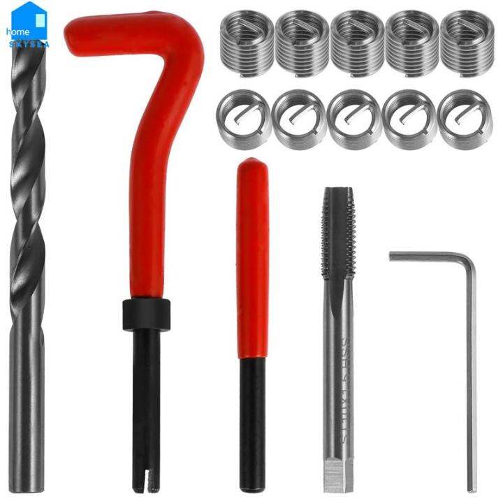Skysea 15pcs Professional Thread Repair Kit M10 x 1.5mm High Speed