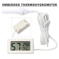 Mini LCD Hygrometer Digital Temperature Meter Outdoor Convenient Temperature Sensor เหมาะสำหรับเรือนกระจกสัตว์เลื้อยคลาน Vivariums