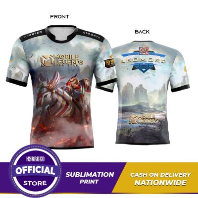 LEOMORD TRIUMPH EAGLE Mobile Legends Full Sublimation Tshirt Premium Quality