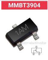 (10ตัว) MMBT3904 , 1A , 1AM , H1A , K1N , NPN 40V 0.2A SOT-23 ใช้แทน KN3904S CODE ZCA ได้