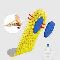 【A Creatively060】 หน่วยความจำโฟม Insoles สำหรับ ShoesMesh ระงับกลิ่นกาย BreathableInsoles สำหรับ FeetWomen Orthopedicsports Insoles