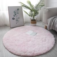 【cw】 Area Rug Rugs Shaggy Soft Accessories Bedroom Decoration Floor Fluffy Room Round 2021 ！