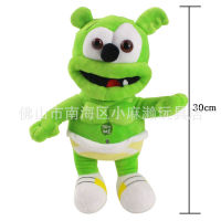 เพลงยางหมี gummy bear plush ตุ๊กตาตุ๊กตาหมีสีเขียว ของเล่นเด็กนอน