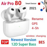 Air Pro 40 60 80 pk Air60 TWS Earbuds Wireless Bluetooth 5.2 Earphone Light Sensor With Charging Case Super Bass PK Air3 Air4