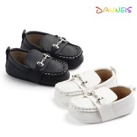 【hot】！ Classic Brand Soft Leather Baby Shoes Moccasins Fashion Infant Boys Slip-on Peas Newborn