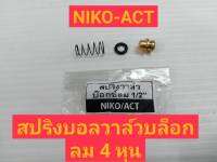 NIKO  ACT บอลวาล์วสปริงบล็อกลม 4 หุน