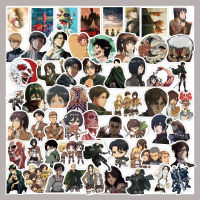 50PCS/set Attack On Titan Graffiti stickers cartoon waterproof suitcase notebook scooter stickers