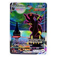 Pokemon Vmax Charizard Rayquaza Umbreon ของเล่น Hoies Hoy ของสะสมเกมคอลเลกชันอะนิเมะการ์ด