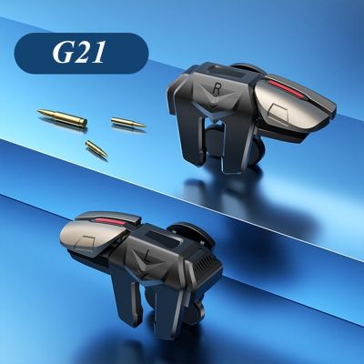 G21 Mobile Phone Game Trigger for PUBG Gaming Controller Aim Shooting L1 R1 Alloy Key Button for IPhone Android Gamepad Joystick