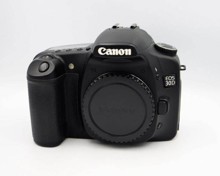 Canon EOS 30D SemiProfessional DSLR Camera Black Magnesium Alloy body