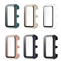 Tempered Glass Film Waterproof Full Protection PC Cover Shockproof Housing Case Shell for huawei Watch D Smartwatch K5DB