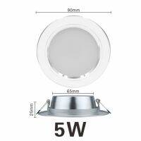 【✴COD✴】 SDFW3242 โคมไฟในห้องน้ำเพดาน Led ไฟดาวน์ไลท์ Led 5W 9W 15W 18W Ac 220V 230V 240V ไฟในบ้านไฟห้องนั่งเล่น