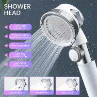 [HOT BEIJMKLHIW 547] หัวฝักบัวแรงดันน้ำแรงดันสูงประหยัดน้ำ Perforated Free Bracket Hose Adjustable Bathroom Accessories Shower Set