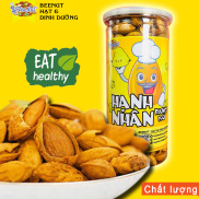 Hạnh nhân rang bơnhập khẩu mỹ Hạnh nhân rang bơ vỏ mỏng, dễ tách